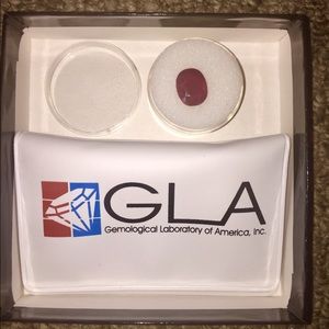 Ruby 9.21CT Oval Good-Very Good GLA Certification